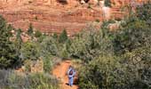 Boynton Canyon Hiking Trail near Sedona Arizona