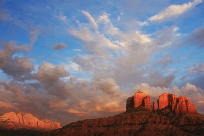 Photo of Cathedral Rock at Sunset in Sedona AZ