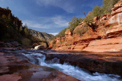 Photo of Slide Rock at Oak Creek Canyon